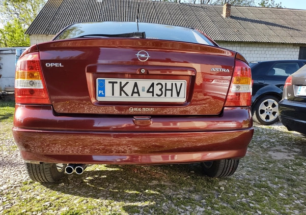 Opel Astra cena 4900 przebieg: 234500, rok produkcji 1998 z Miechów małe 742